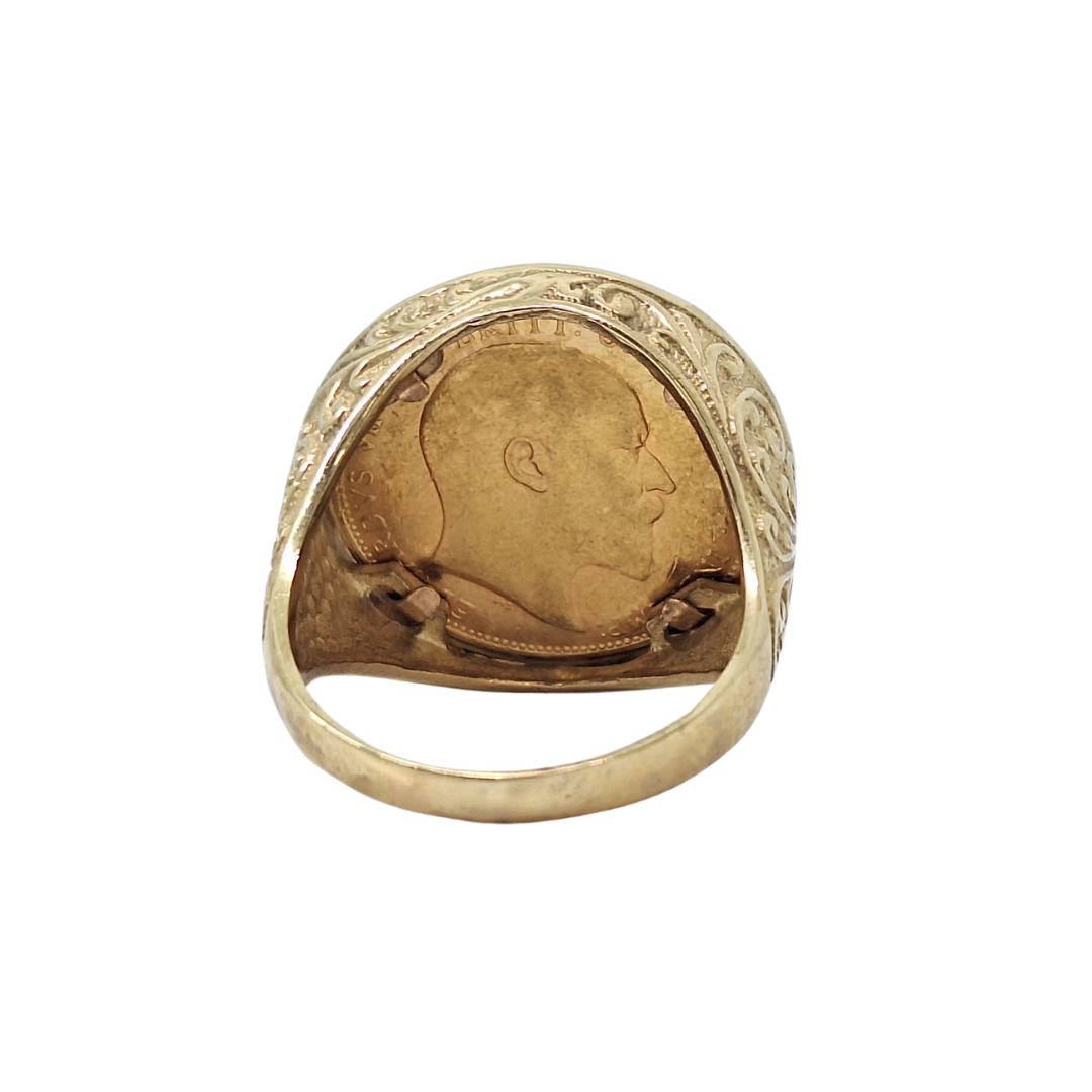 Full Sovereign Ring 1908