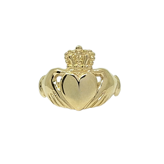 9ct Yellow Gold Claddagh Ring