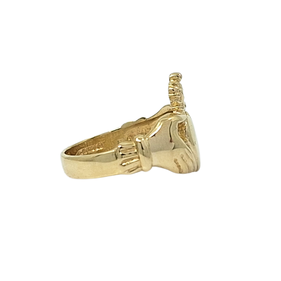 9ct Yellow Gold Claddagh Ring