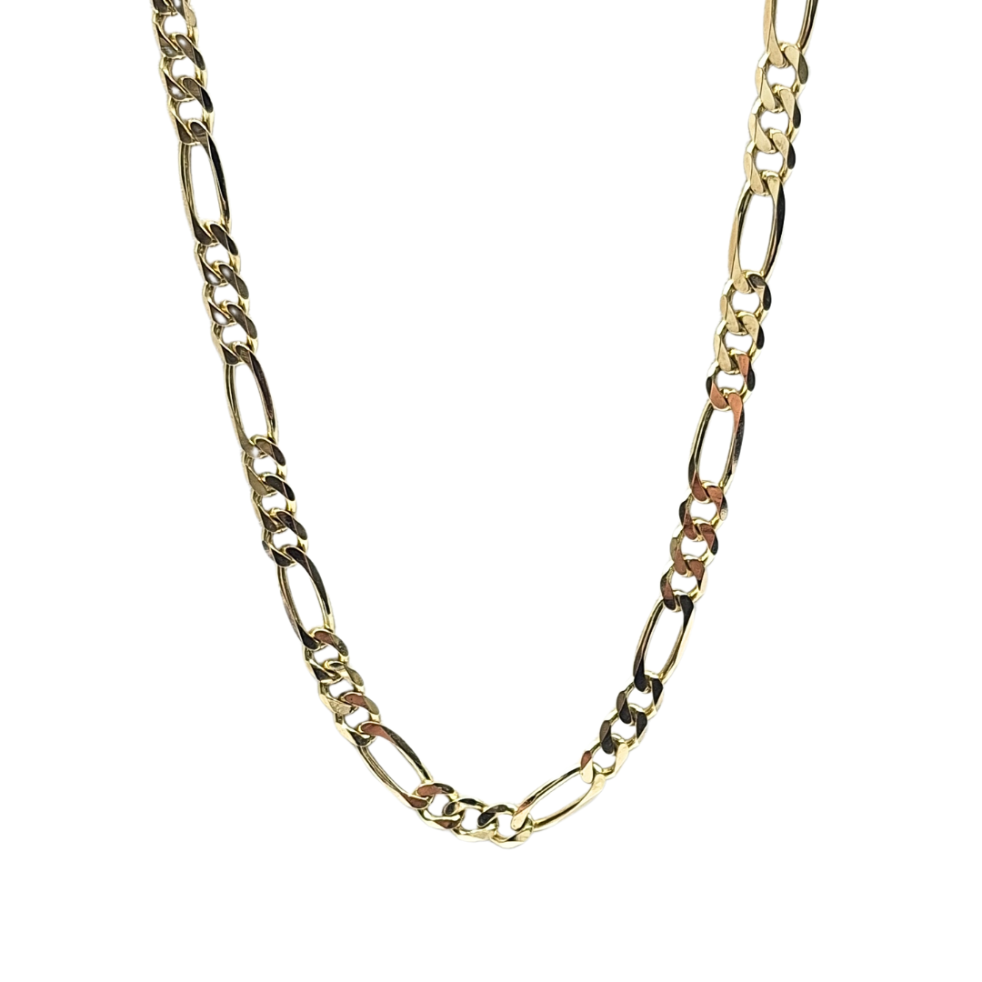 9ct Yellow Gold Figaro Chain 20"