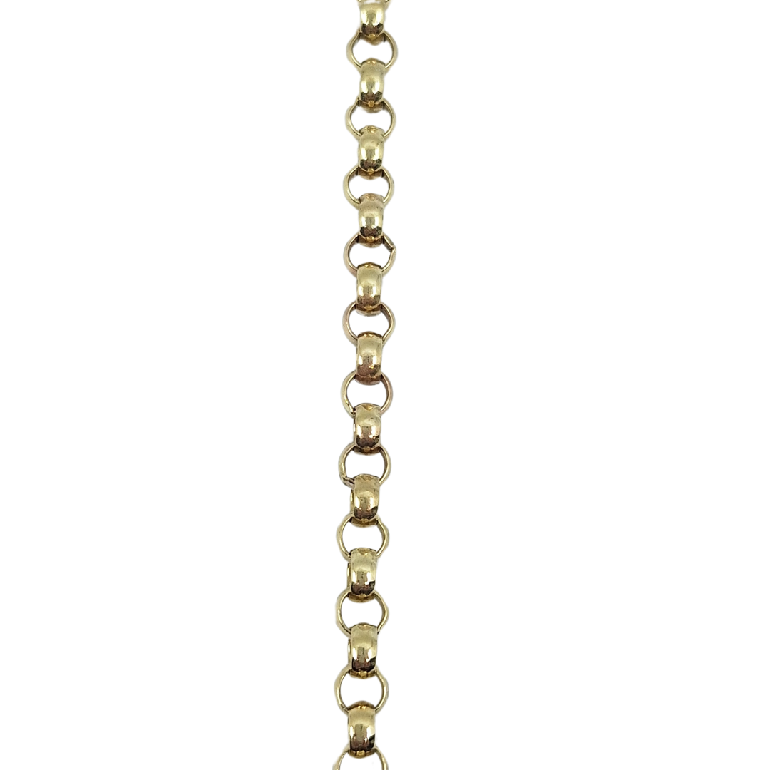 9ct Yellow Gold Belcher Chain 22"