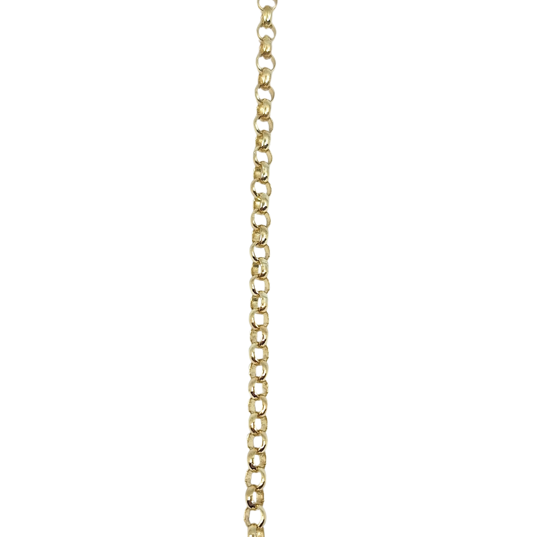 9ct Yellow Gold Belcher Chain 28"