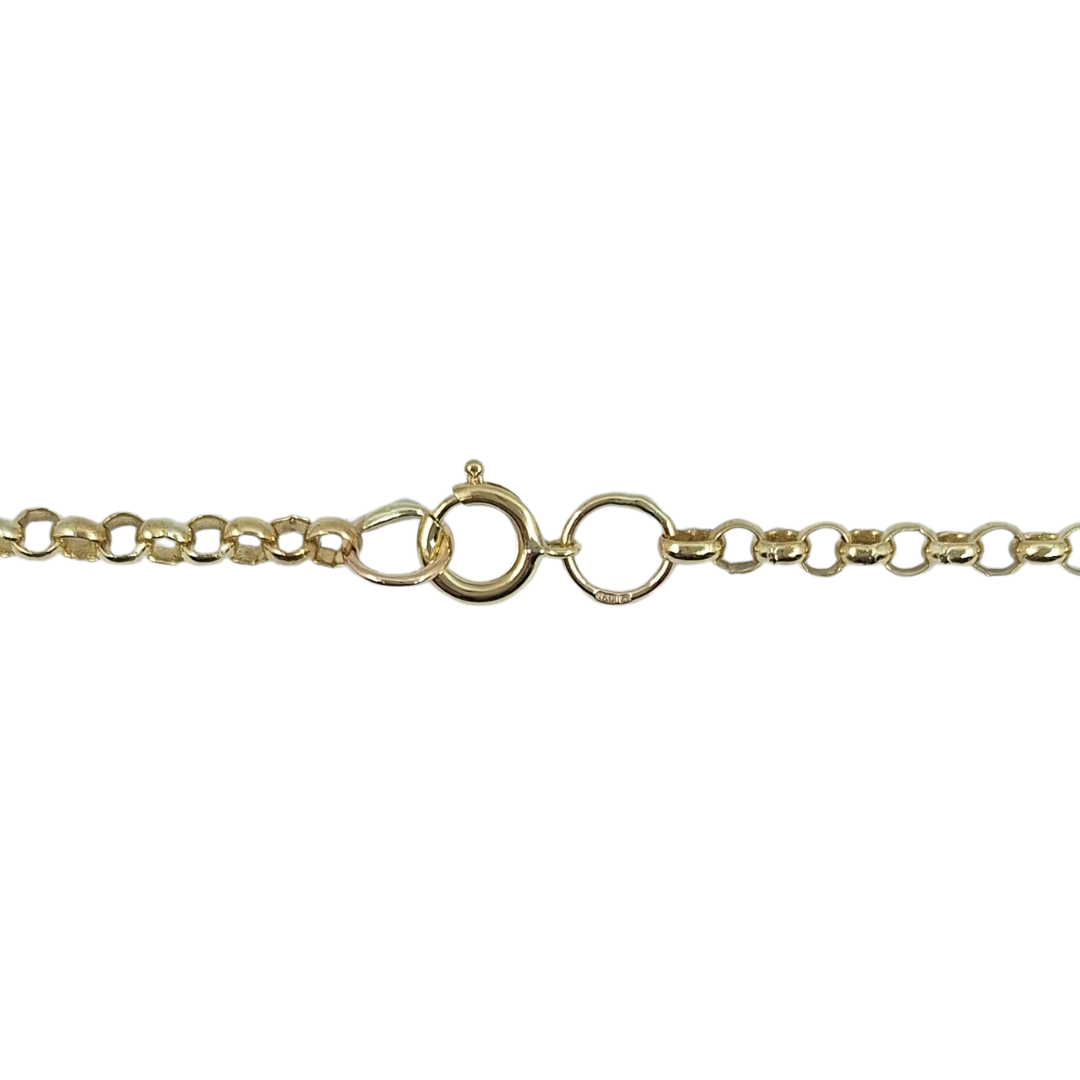 9ct Yellow Gold Belcher Chain 28"