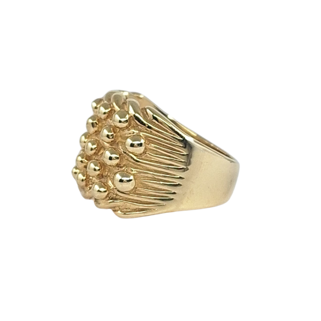 9ct Yellow Gold Keeper Ring