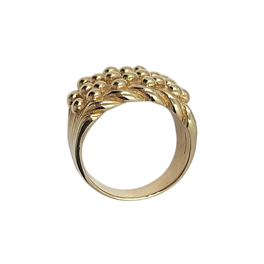 9ct Yellow Gold Keeper Ring