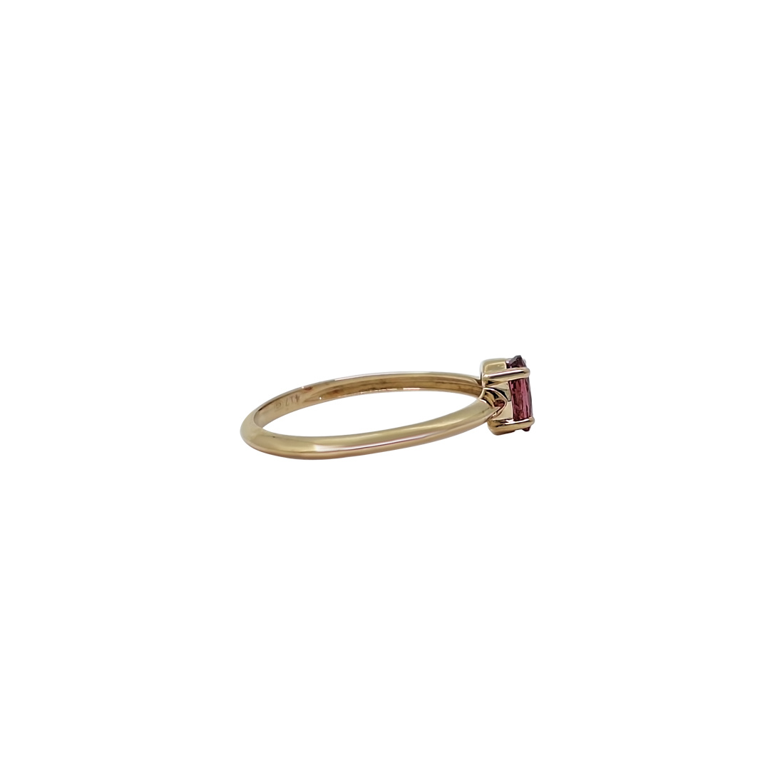 9ct Yellow Gold Cruzeiro Rubellite Ring