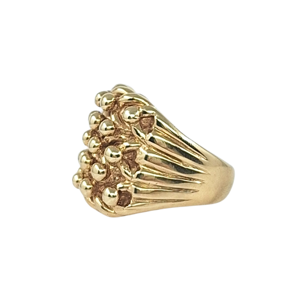 9ct Yellow Gold Keeper Ring