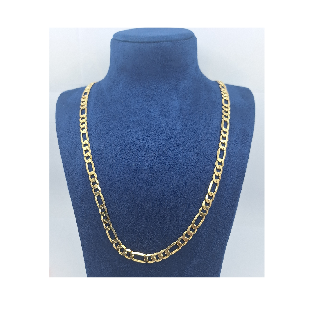 9ct Yellow Gold Figaro Chan 30"