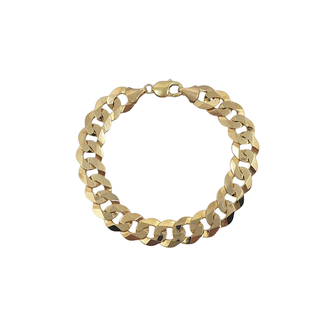 9ct Yellow Gold Curb Bracelet