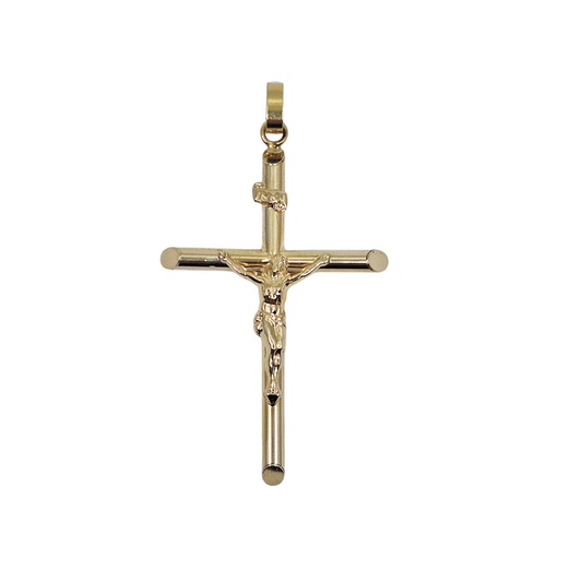 9ct Yellow Gold Crucifix