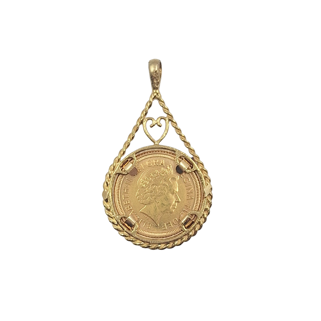 Half Sovereign 2000 Pendant