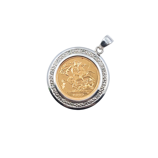 Half Sovereign 2003 Pendant