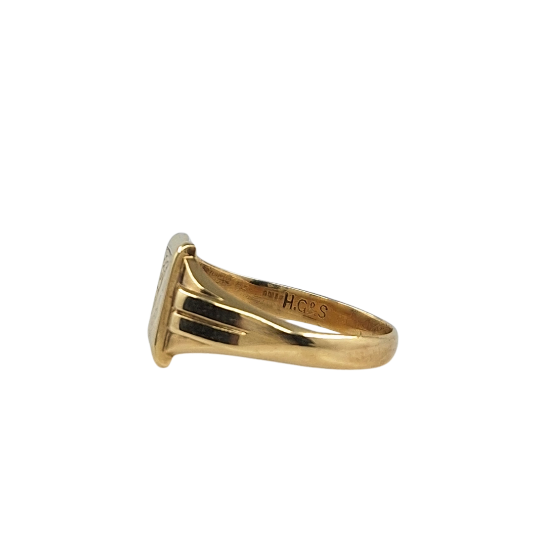 9ct Yellow Gold Square Signet Ring