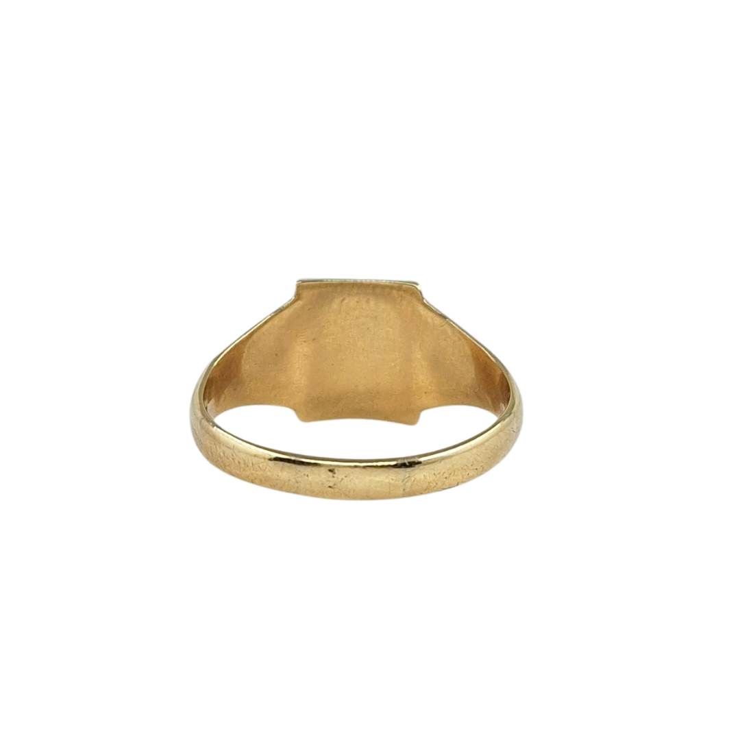 9ct Yellow Gold Square Signet Ring