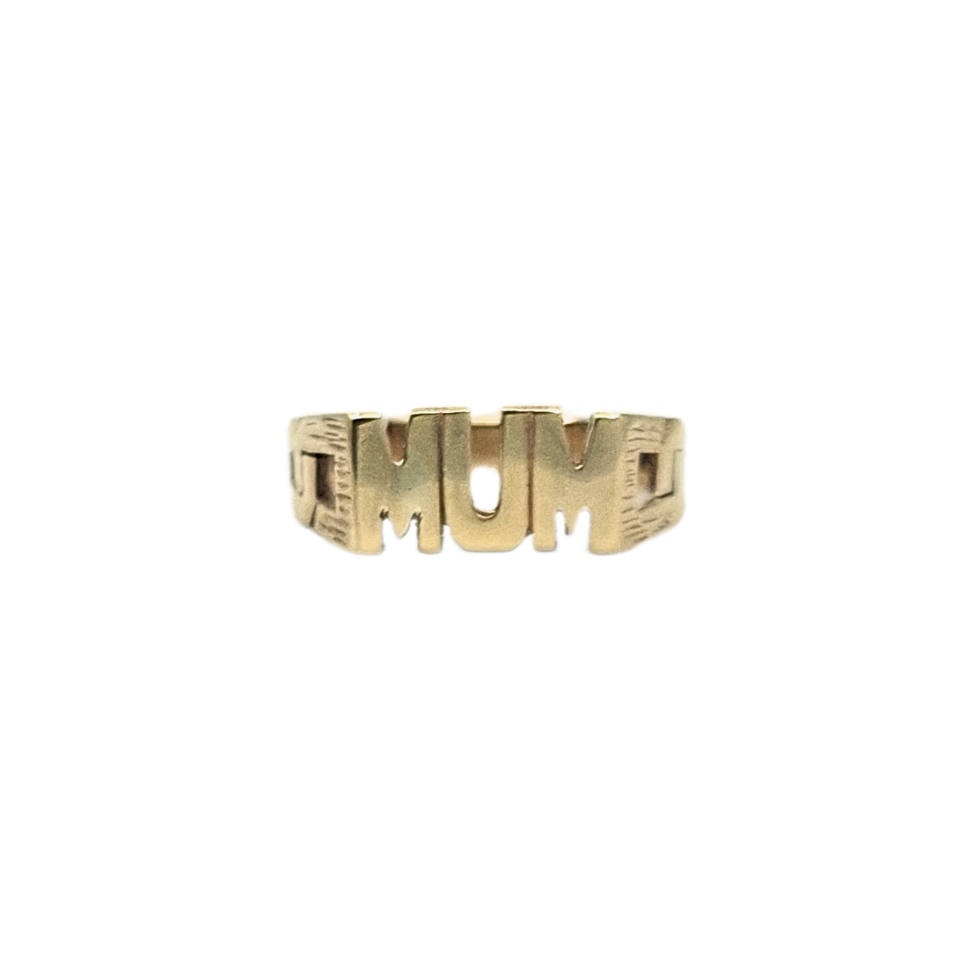 9ct Yellow Gold Mum Ring