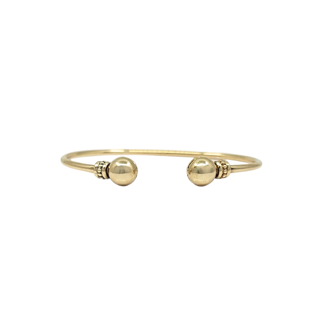 9ct Yellow Gold Torque Bangle