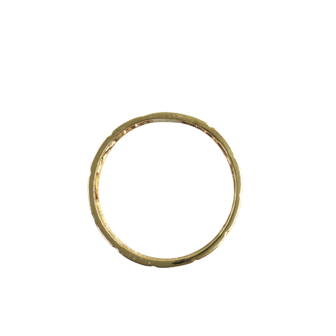 14ct Yellow Gold Greek Key Band Ring