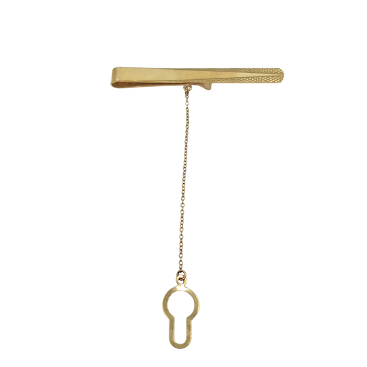 9ct Yellow Gold Tie Clip