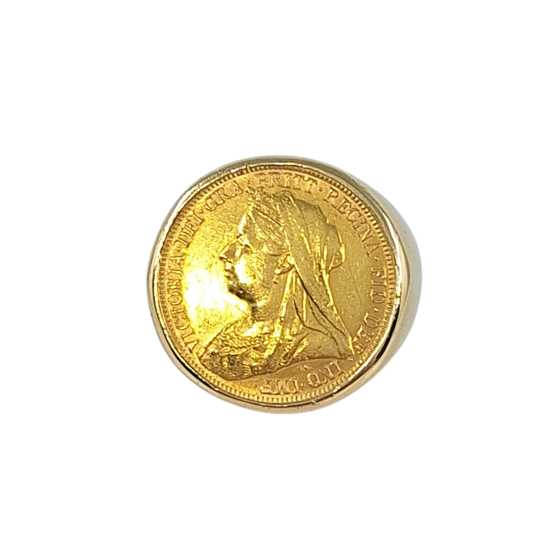 Full Sovereign Ring 1897