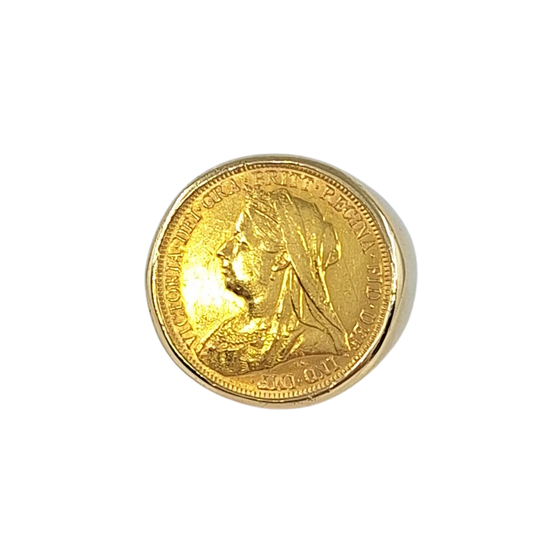 Full Sovereign Ring 1897