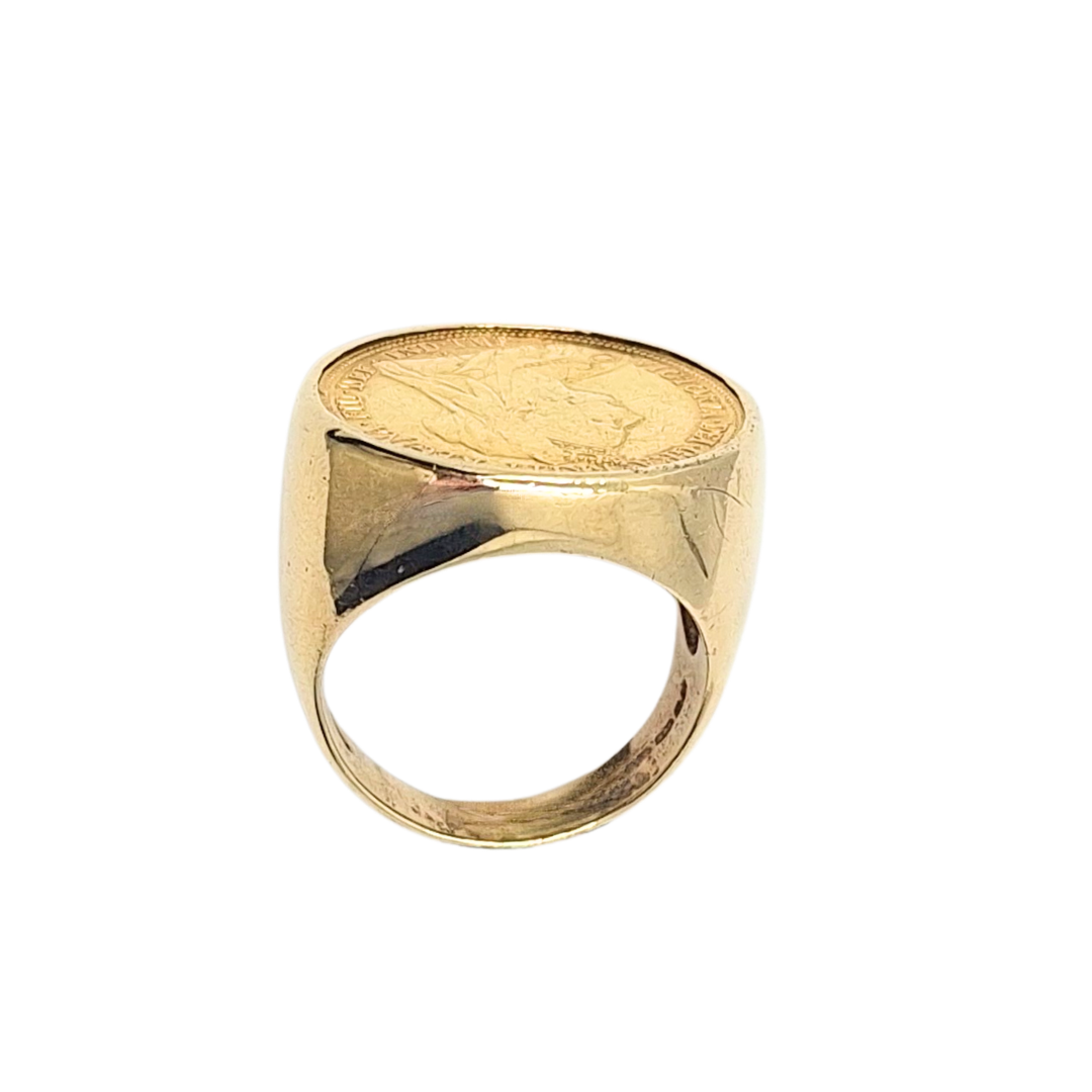 Full Sovereign Ring 1897