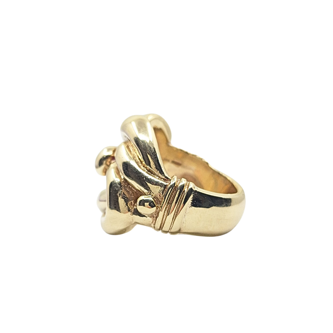 9ct Yellow Gold Knot Ring