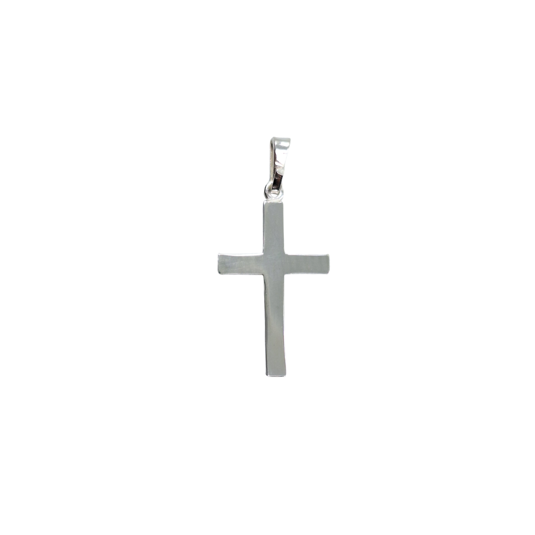 Silver Plain Cross Pendant