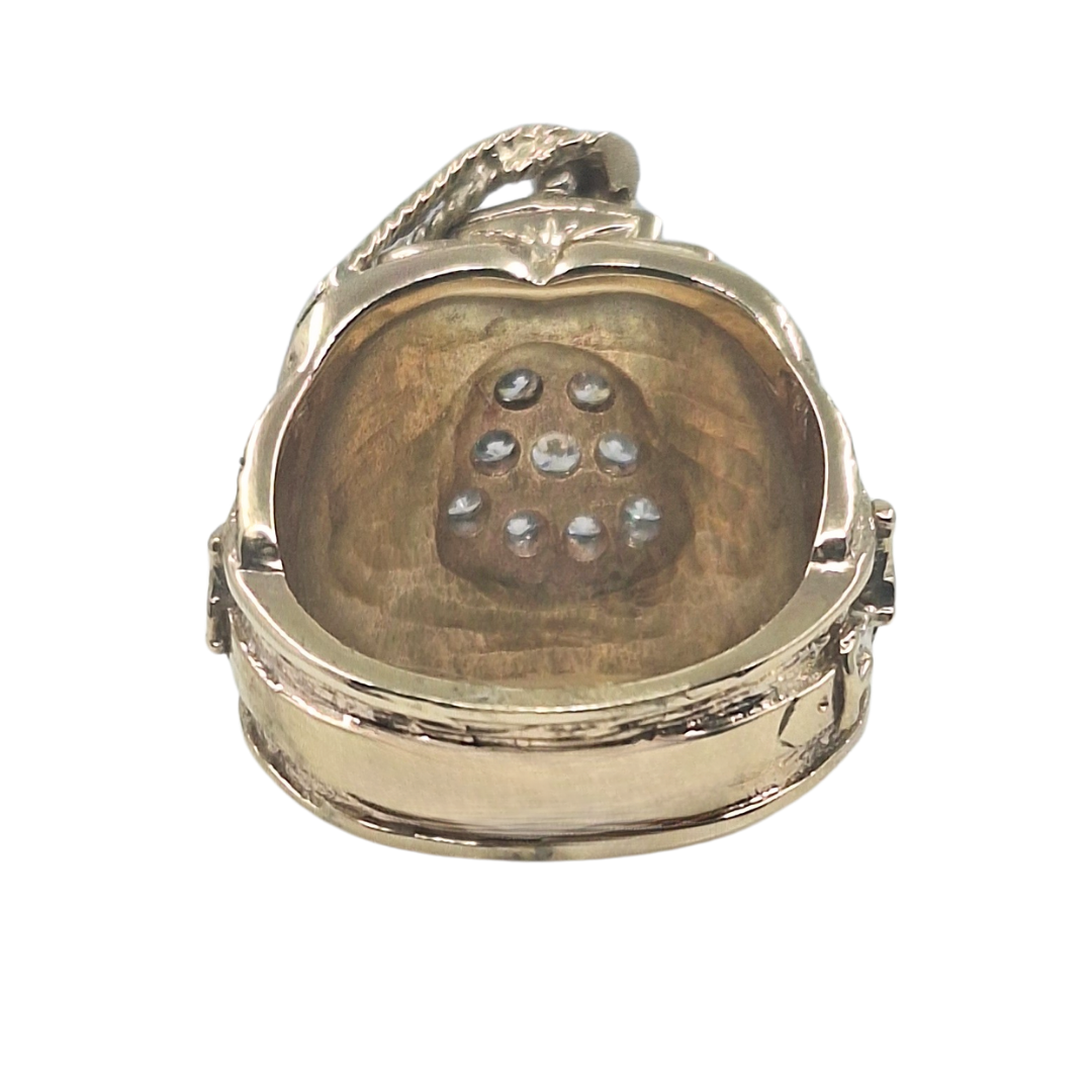 9ct Yellow Gold Saddle Ring 22.8g