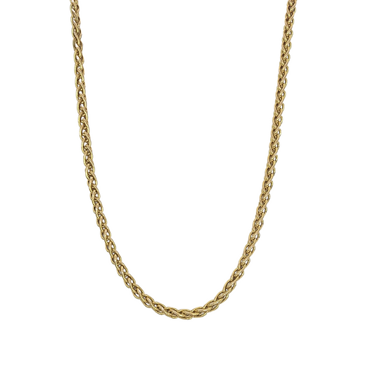 9ct Yellow Gold Franco Chain 20"