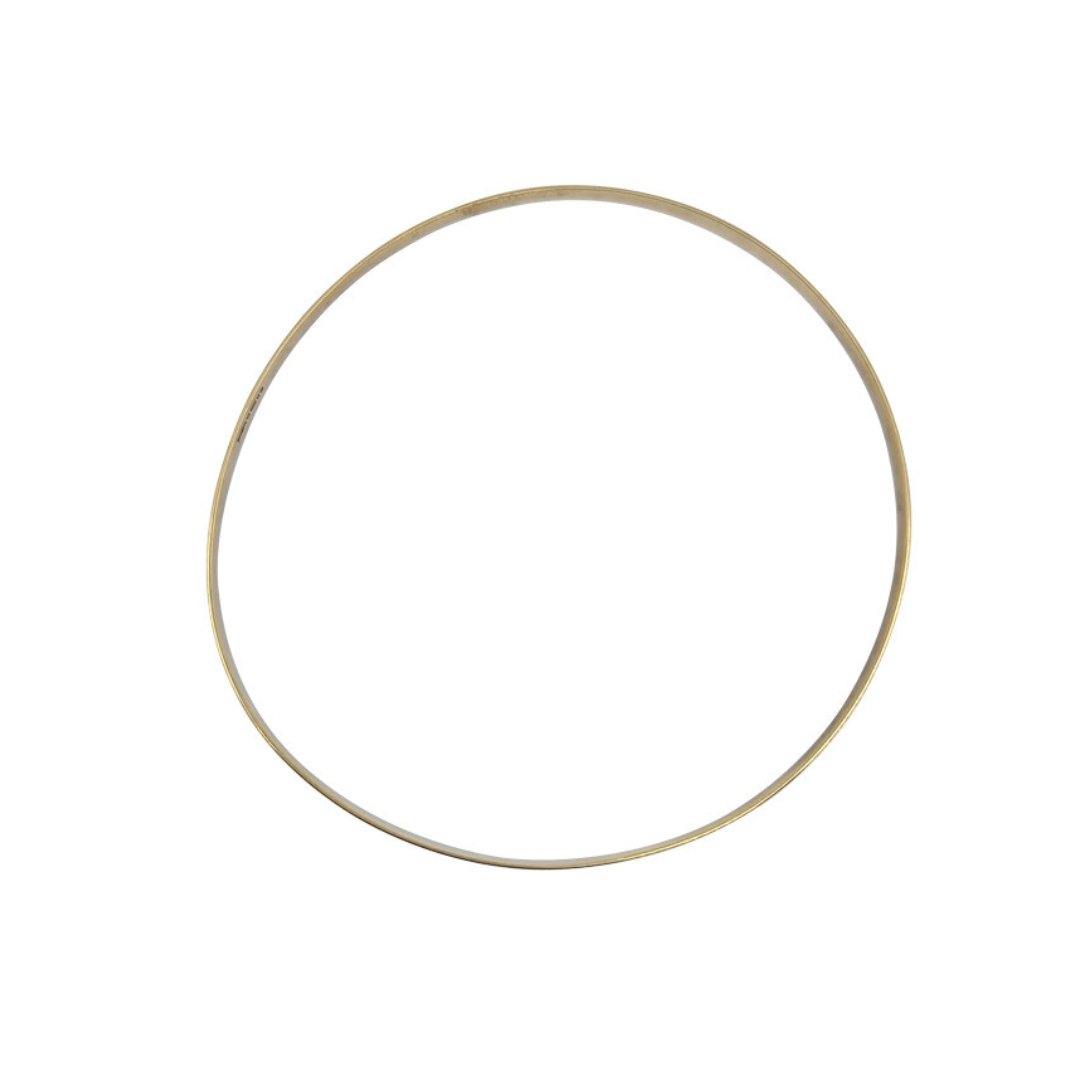 9ct Yellow Gold Patterned Slave Bangle