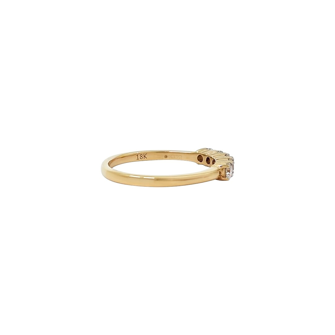 18ct Yellow Gold Five Stone Diamond Ring