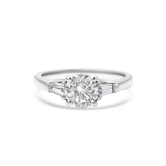 White Gold Ethical Diamond Three Stone Ring 2.00ct