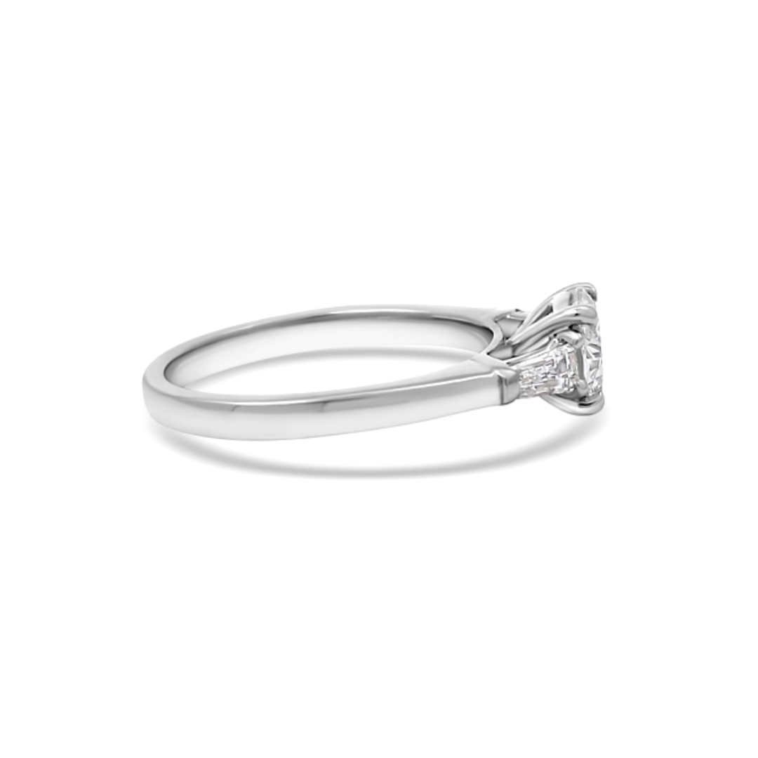 White Gold Ethical Diamond Three Stone Ring 2.00ct