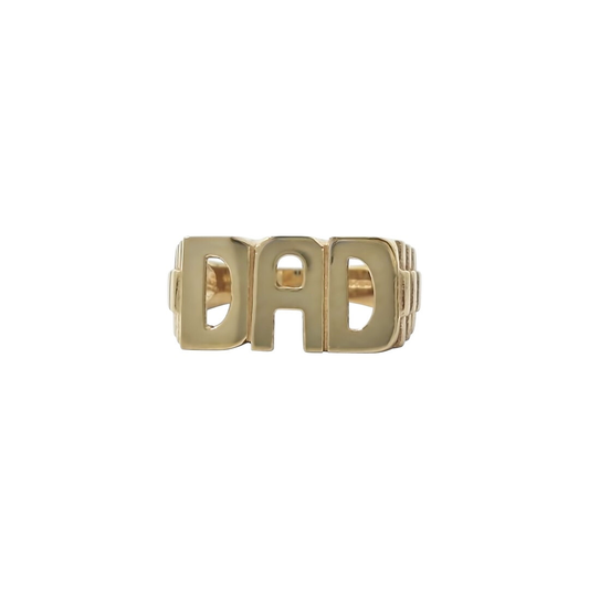 9ct Yellow Gold DAD Ring
