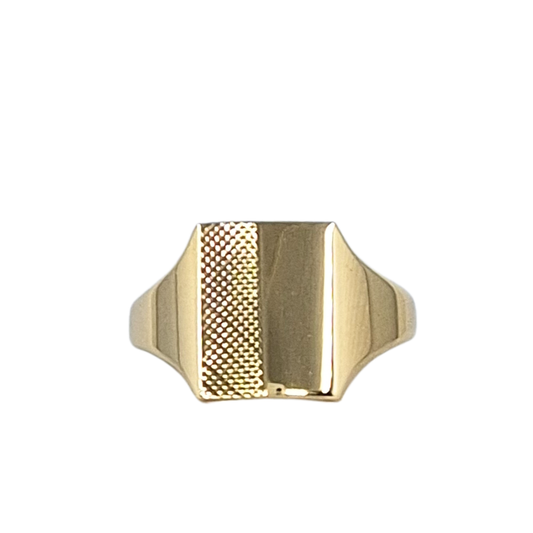 9ct Yellow Gold Signet Ring