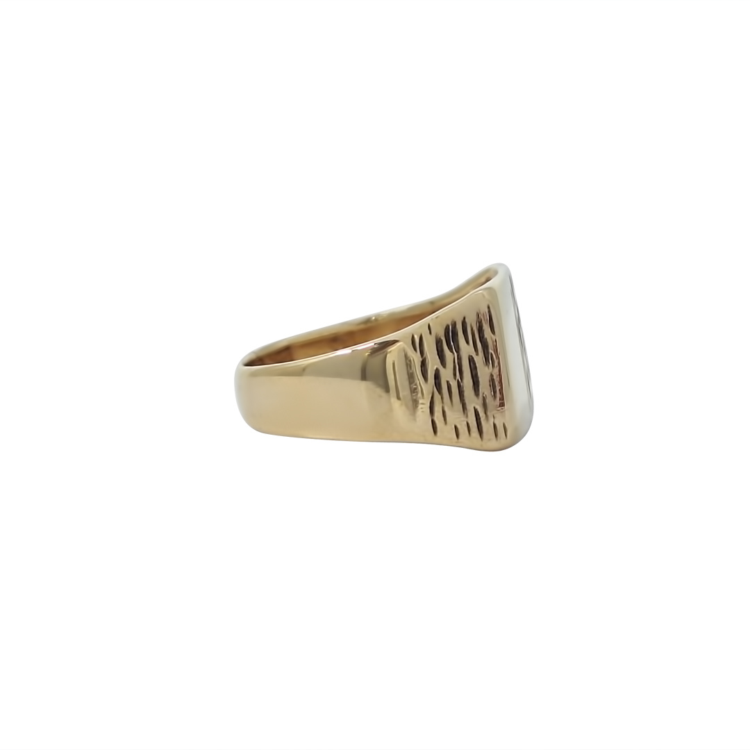 9ct Yellow Gold Signet Ring