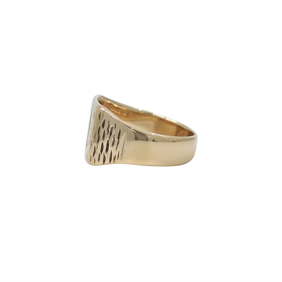 9ct Yellow Gold Signet Ring