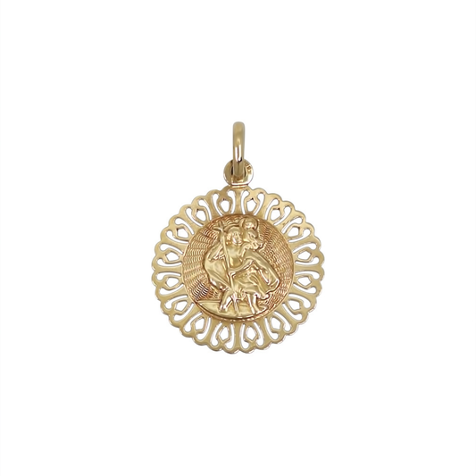 9ct Yellow Gold St Christopher