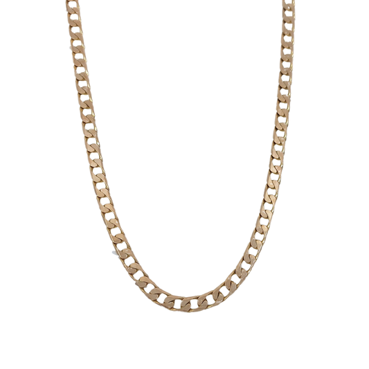 9ct Yellow gold Curb Chain 24"