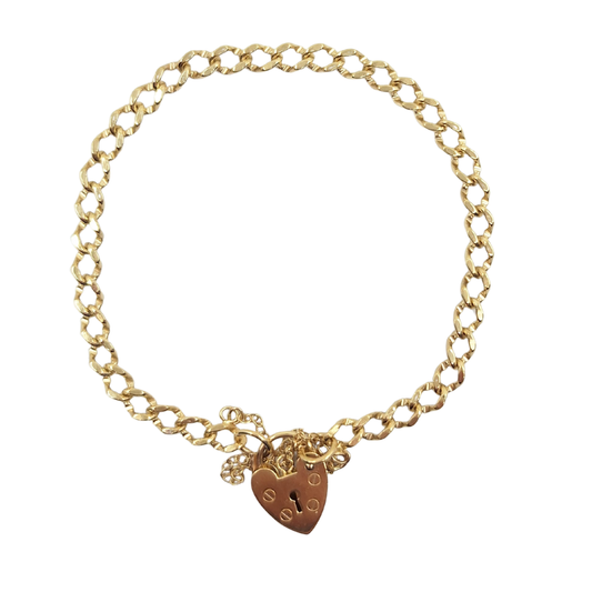 9ct Yellow Gold Charm Bracelet