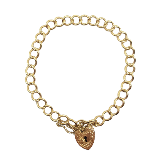 9ct Yellow Gold Charm Bracelet