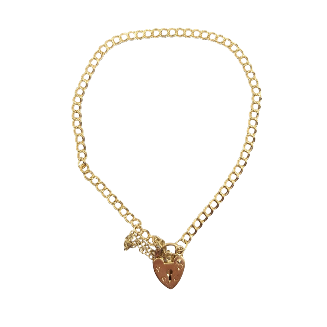 9ct Yellow Gold Charm Bracelet