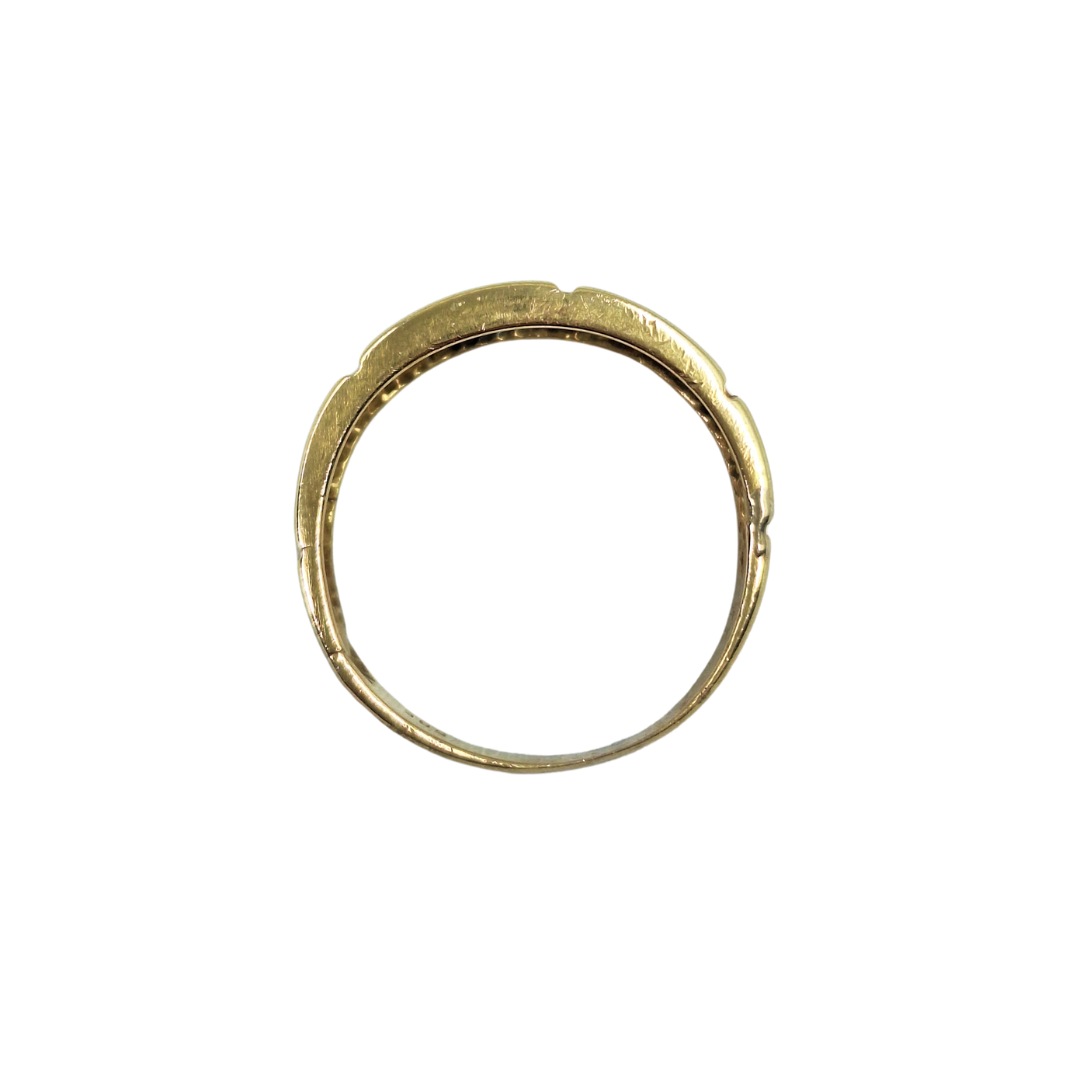 14ct Yellow Gold Greek Key Band Ring