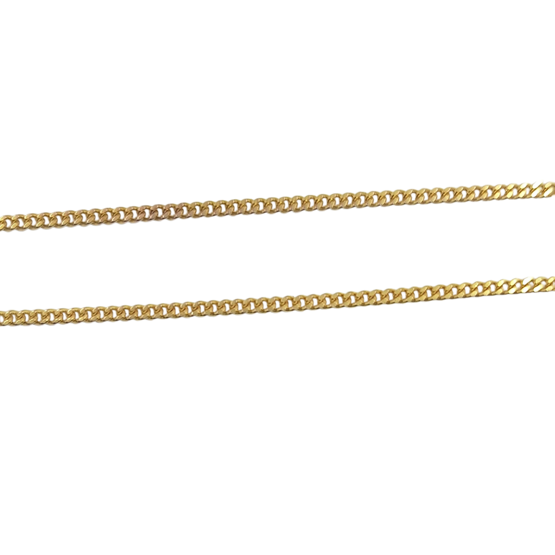 9ct Yellow Gold Two Half Sovereign Coin Necklace 1982