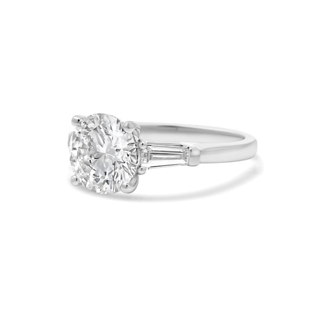 White Gold Ethical Diamond Three Stone 3.00ct