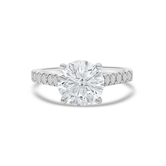 White Gold Ethical Diamond Ring 2.50ct