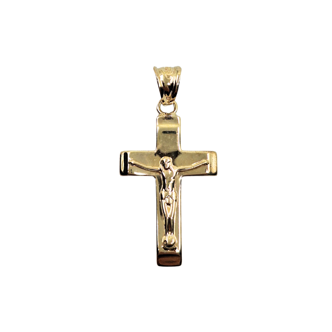 14ct Yellow Gold Crucifix Pendant
