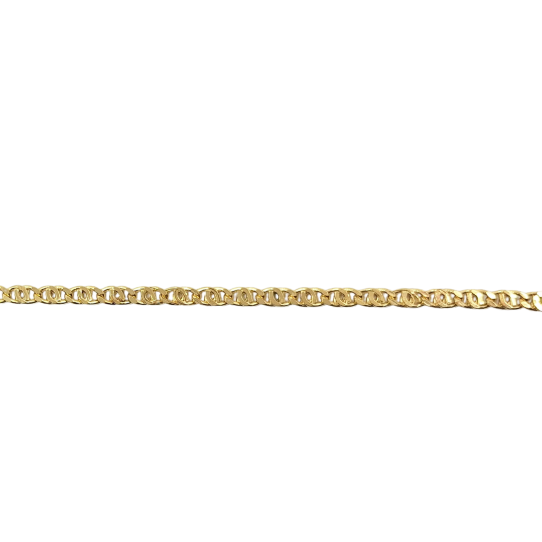 18ct Yellow Gold Fancy Link Bracelet 7.25"