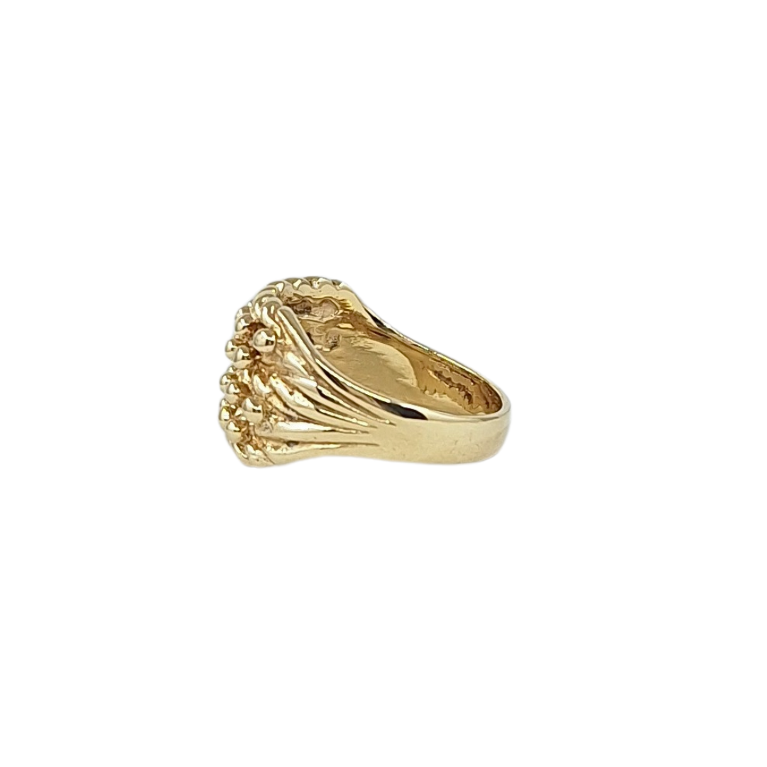 9ct Yellow Gold Keeper Ring