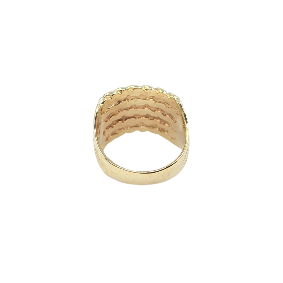9ct Yellow Gold Keeper Ring